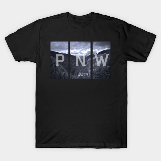 PNW Landscape T-Shirt by JCclothing16